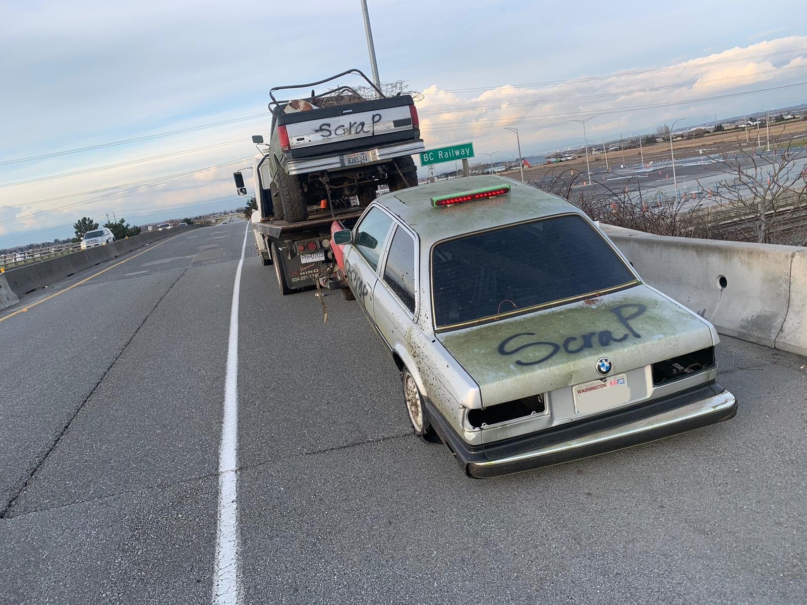 Vehicle disposal process Sea to Sky BC